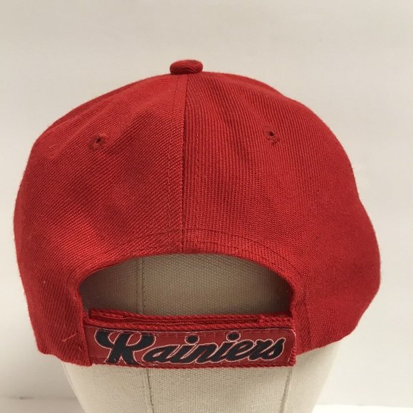 Tacoma Rainiers Red Adjustable Hat - Picture 5 of 9